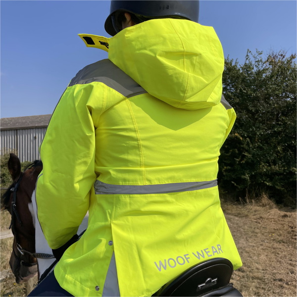 Woof Wear Dames All Season Rijjacket WA0022-VZYE - Hi Viz Gele